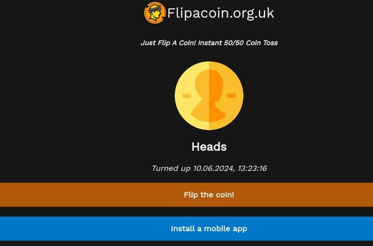 Heads or Tails: The Dynamics of a Coin Flip