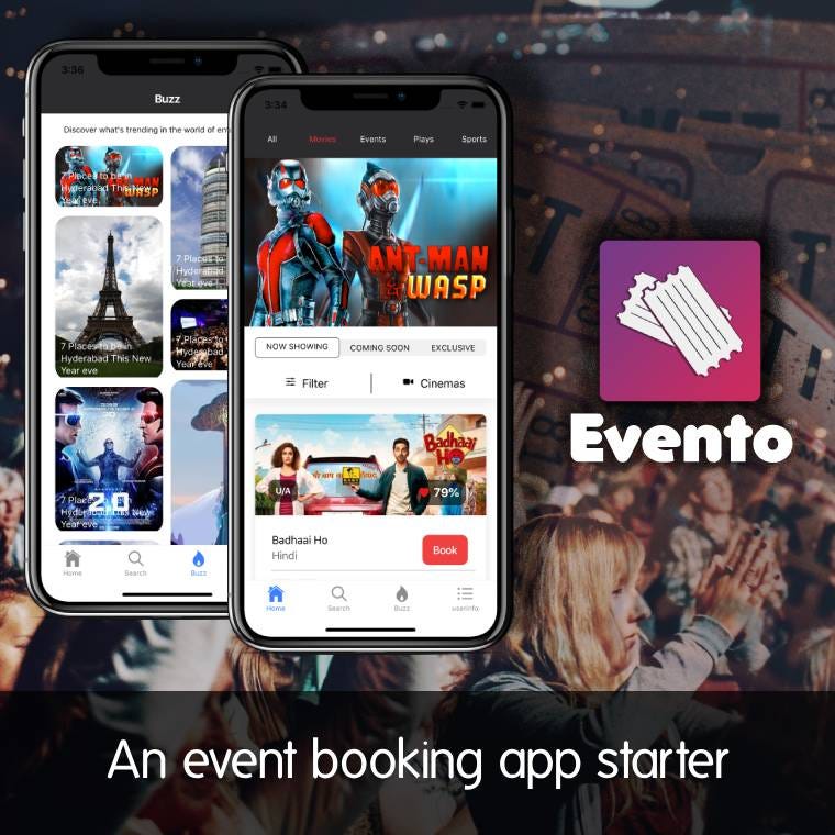 18 readytouse stunning IONIC and REACT NATIVE app templates & themes
