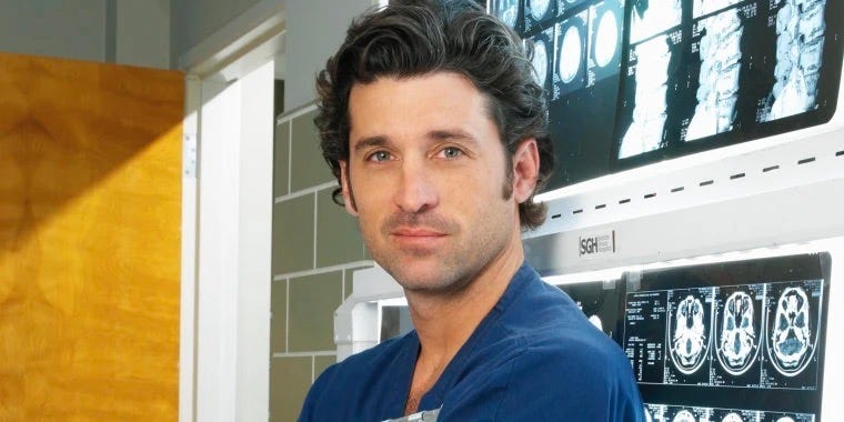 A Day’s Work as the Sexy Head Doctor in a Medical Drama