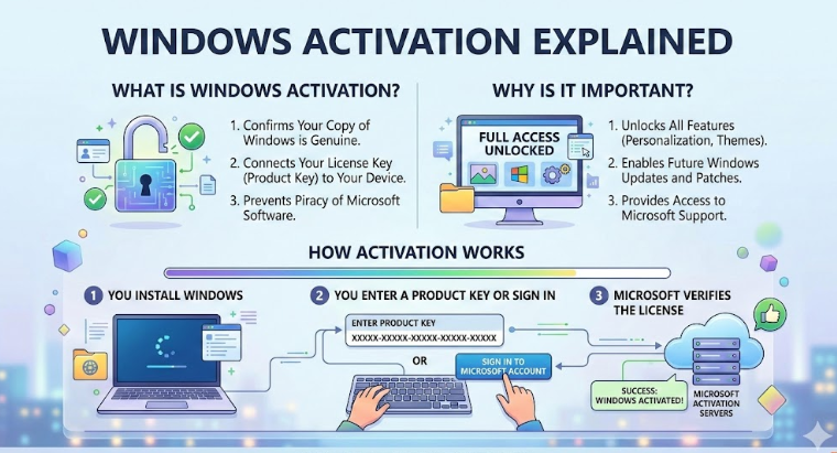 Windows Activation Explained in Simple Terms: Everything You Need to Know