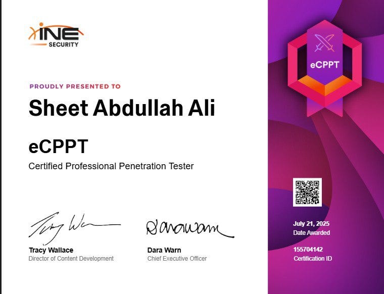 My Journey Through the eCPPTV3 Exam