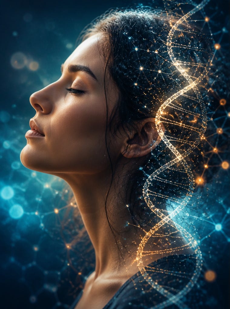 What if ketamine-assisted therapy could rewrite your genes? (Image Source: ChatGPT)