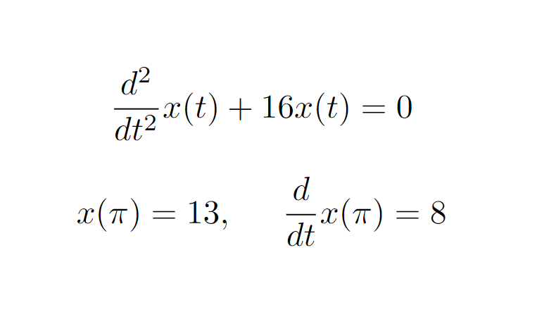A Second Order Differential Equation | by Blaise Lockhart | Intuition |  Medium