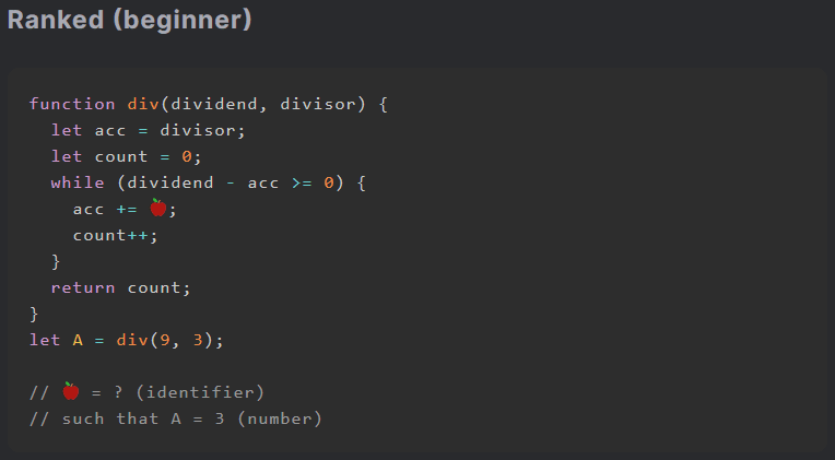 Road to Genius: beginner #14. Each day I solve several challenges and ...