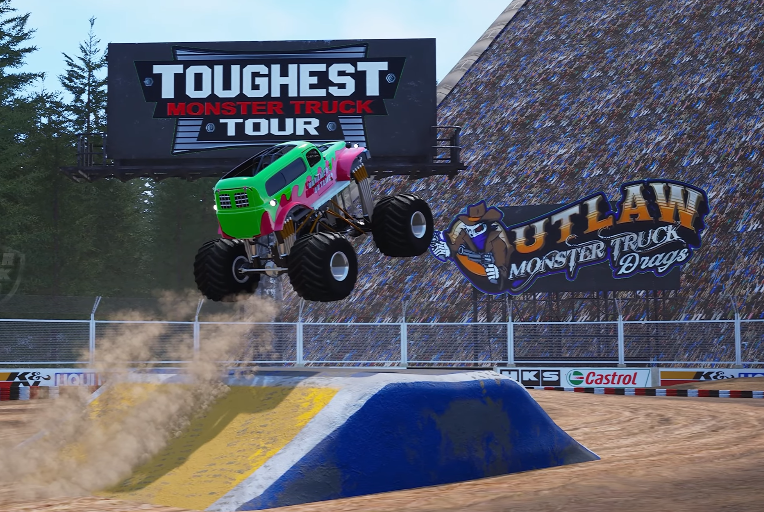 Monster Trucks Jam: Son-uva Digger vs Megalodon Monster Trucks | Freestyle Ramp Championship Finals