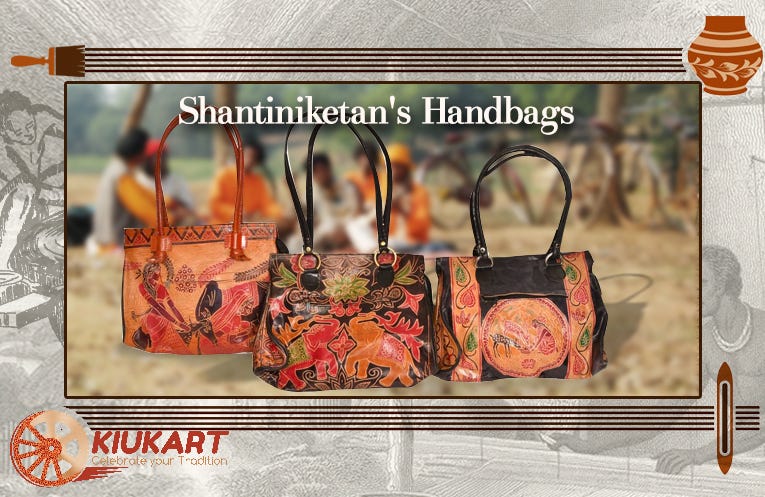 Shantiniketan's Handbags. The Shantiniketan Region In West Bengal… | by  Kiukart Shopping | Medium