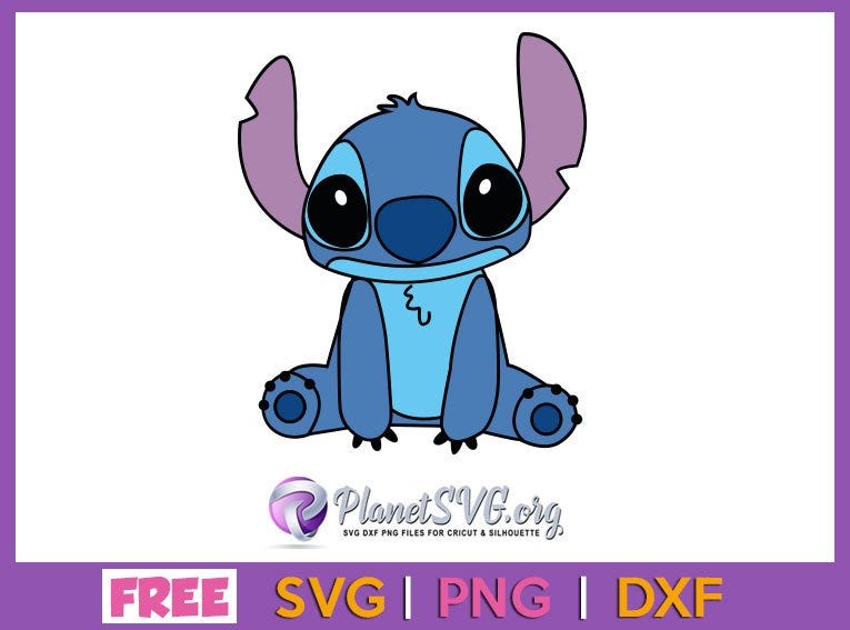 Disney Stitch SVG Free Download Cut File for Cricut Silhouette Lilo and  Stitch PNG Clipart Design DXF Image Alien Movie Freebie - Planetsvg - Medium