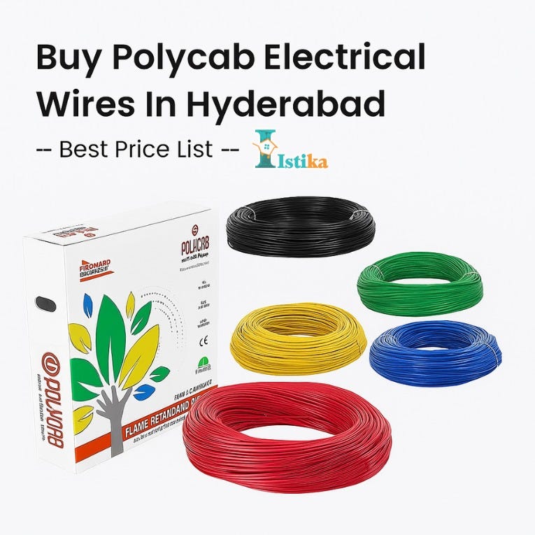 Buy Polycab Electrical Wires in Hyderabad — Best Price List