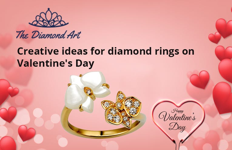 4 Creative Ideas for Custom Ring Settings on Valentine's Day, by  thediamond art