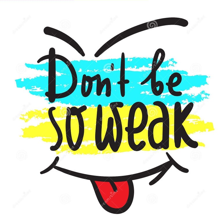 Don’t get weak in doing small things. by Abubakar Sheriff Jr. Medium