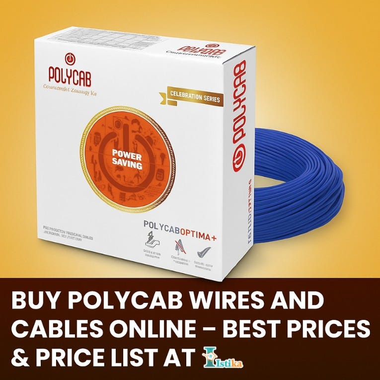 Buy Polycab Wires and Cables Online — Best Prices & Price List at Istika