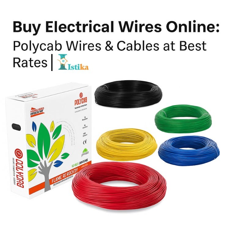 Buy Electrical Wires Online: Polycab Wires & Cables at Best Rates | Istika