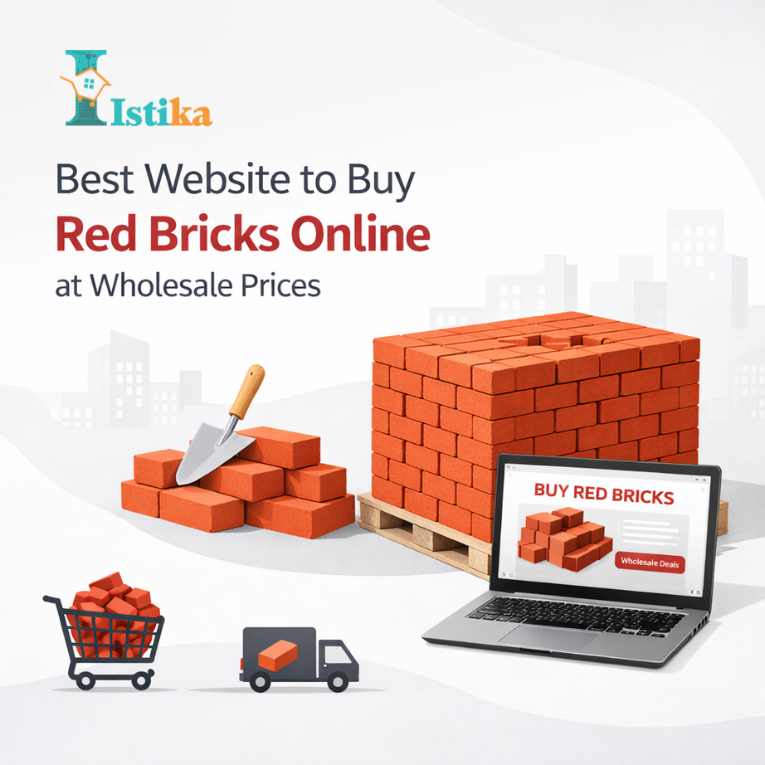 Istika — Best Website to Buy Red Bricks Online at Wholesale Prices