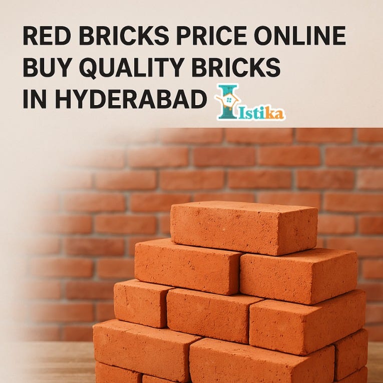 Red Bricks Price Online — Buy Quality Bricks in Hyderabad | Istika