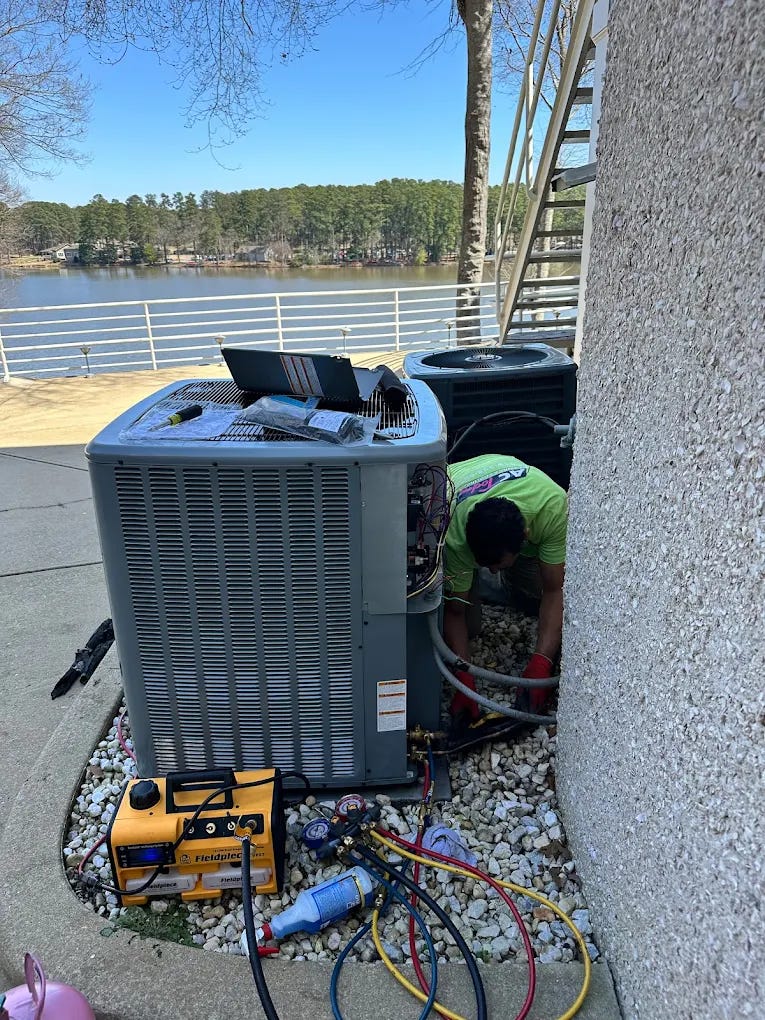 What is the average cost of AC repair near me in Garner, NC?