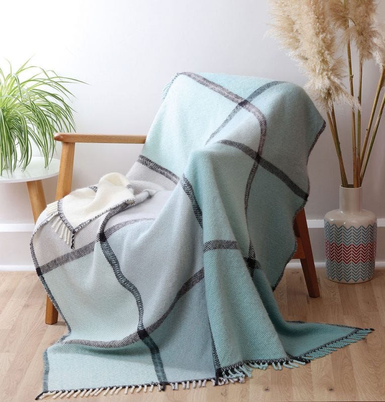 Weave Your Own Woollen Blanket. Weave a blanket with beautiful, soft