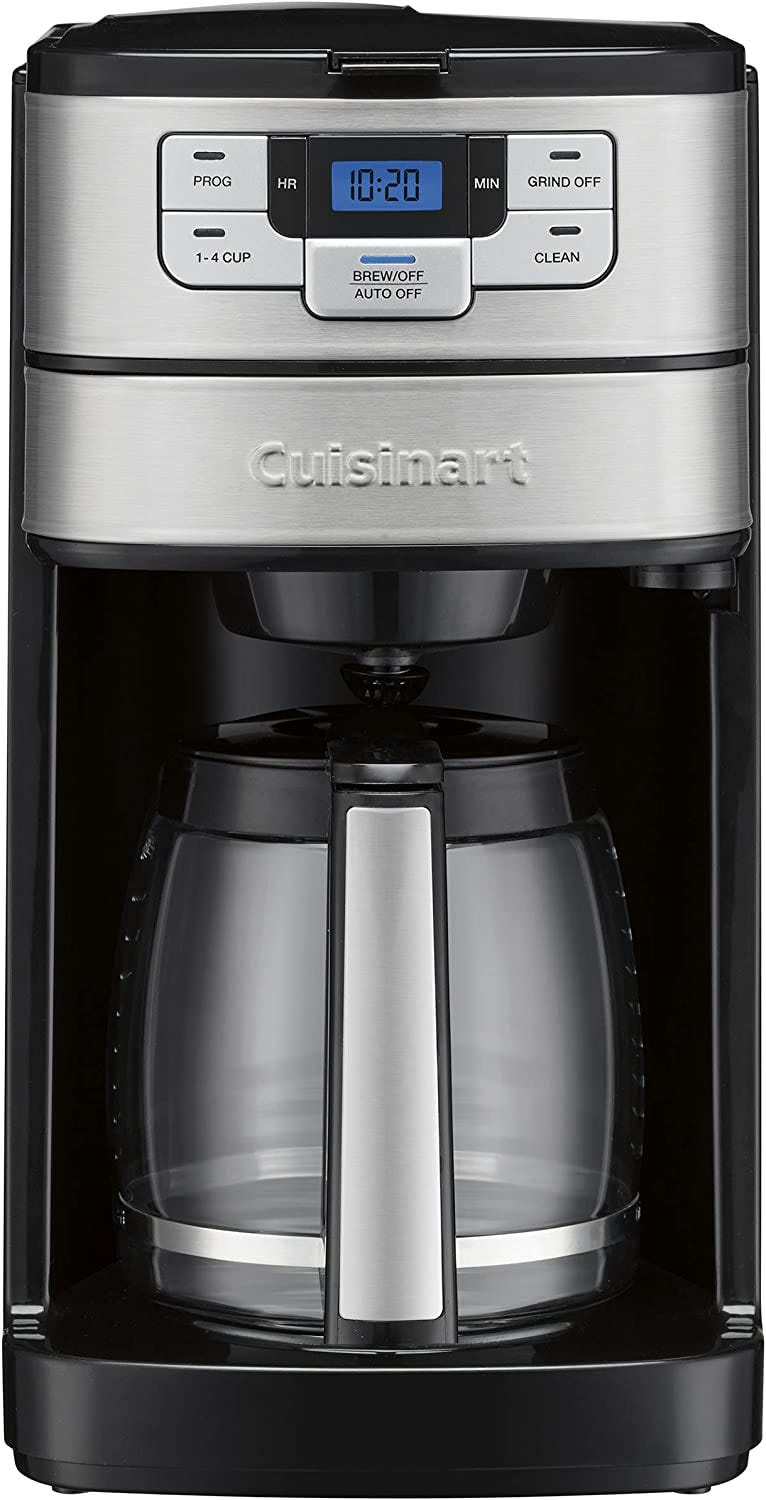 Does Cuisinart Coffee Maker Have Auto Shut Off Cuisinart DGB-400 Automatic Grind and Brew 12-Cup Coffeemaker with 1–4