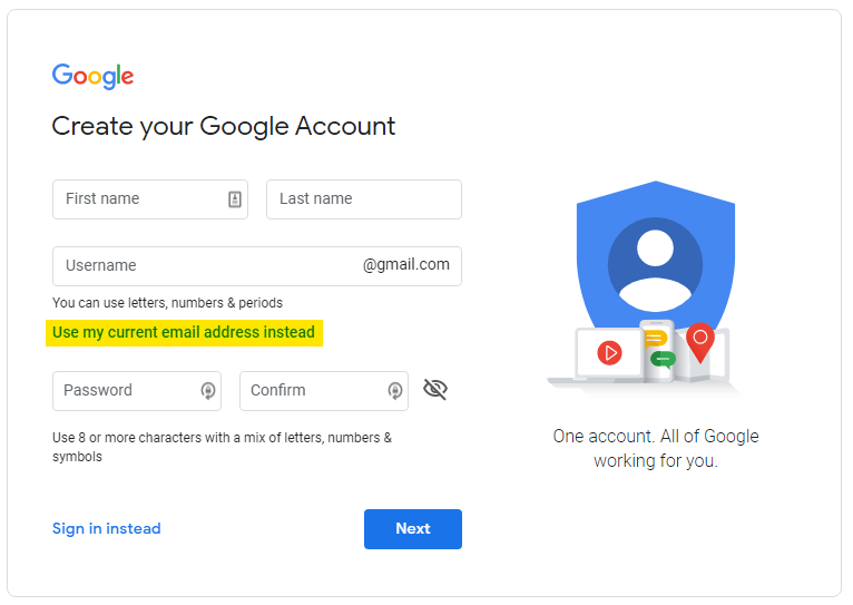 Creating a Google login from your work email | by Elad Levy | Medium