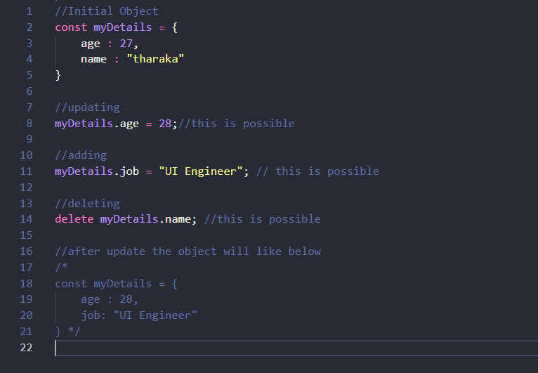 Difference between Seal and Freeze methods in JavaScript Objects