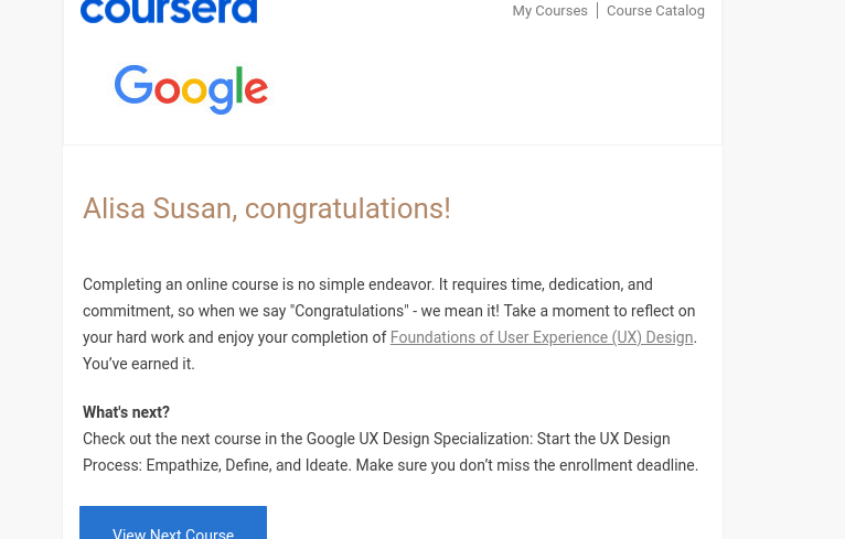 Google UI/UX Course on Coursera. Last year, I began my training to ...