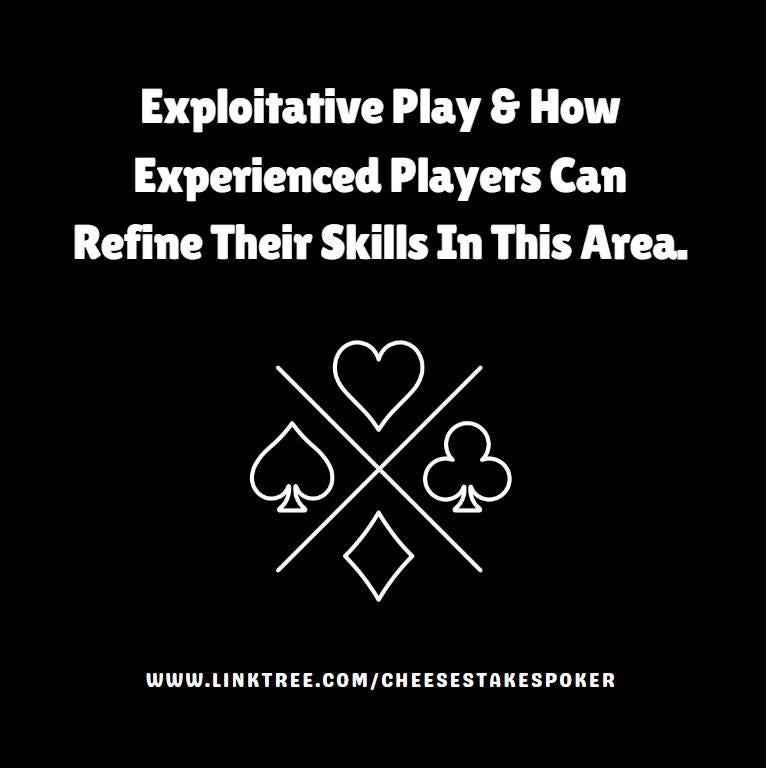 Exploitative Play in Poker. Definition Recap Exploitative play… by