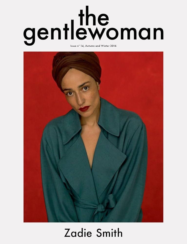 The Gentlewoman Zadie Smith A Statement of Style and Literary Excellence