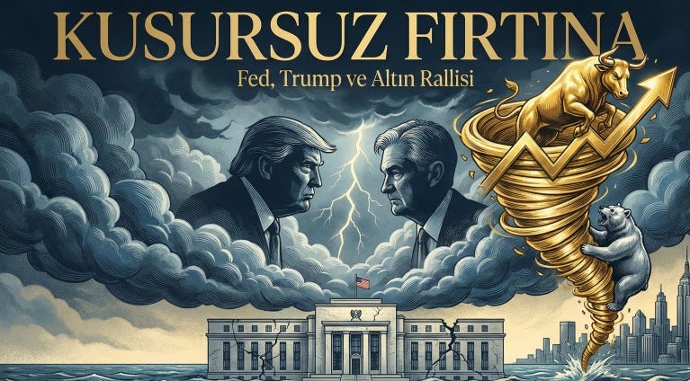 Kusursuz Fırtına: Fed, Trump ve Jeopolitik Riskler Altını Nasıl 5.260 Dolara Taşıdı?