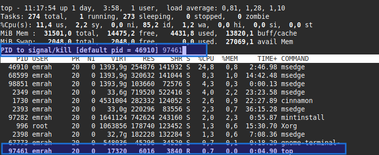 Linux Sistem Performansı: top, htop, vmstat ve iostat ile Derinlemesine Analiz (Bölüm 2)