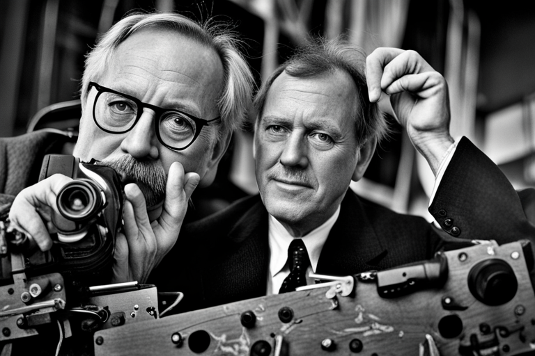 Lessons from Iconic Directors: Crafting Your Unique Filmmaking Style 'a couple of men in suits'