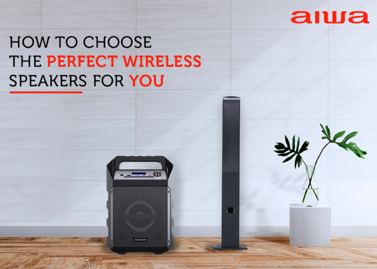 How to Choose the Best Wireless Speakers for You by Aiwa India Medium