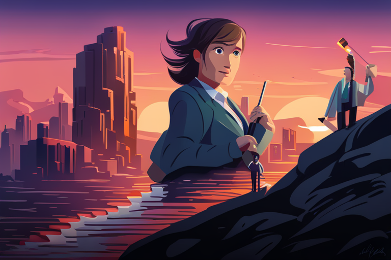 Breaking Barriers: How Streaming Platforms Transformed the Film Industry 'a woman standing in water with a key'