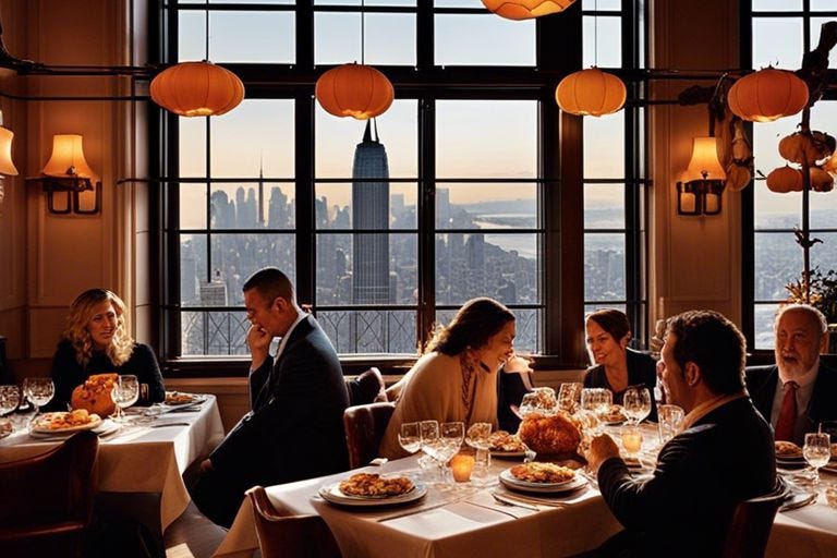 Where can you find the best Thanksgiving dinner in New York City? by