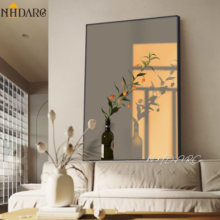 Mirror Sticker, Wall Decor Ideas for Spacious Room Design