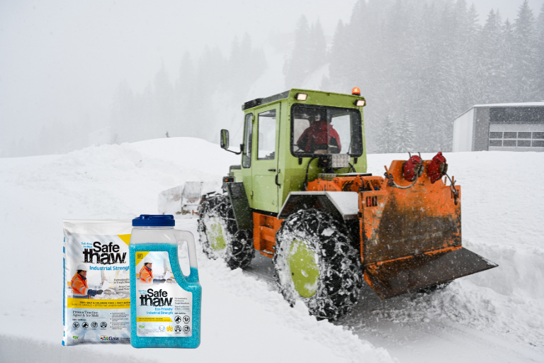 The Snow Melting Truck And What It Sprinkles On Roads by Gaia