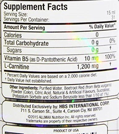 l carnitine doping list L-Carnitine 500mg – Legendary Peptides