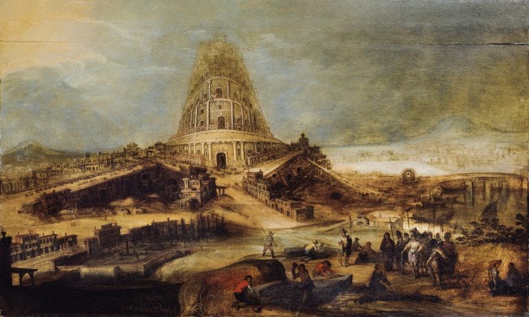 Construction of the Tower of Babel by Pieter Bruegel the Elder