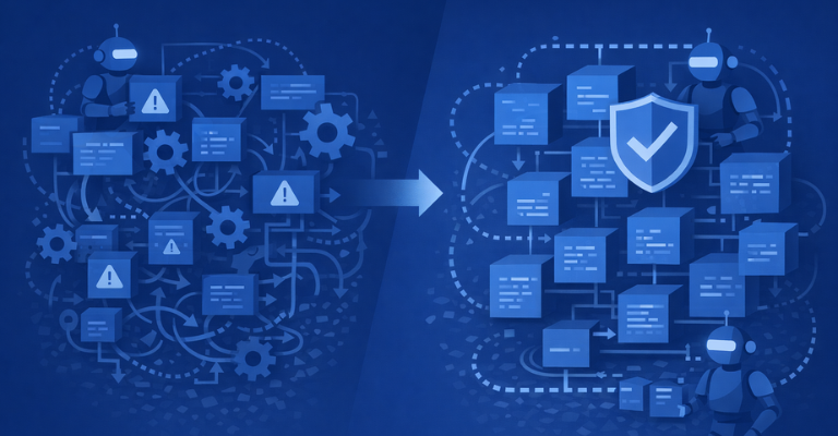 Why Agentic Automation Doesn’t Increase Productivity Until Execution Is Standardized
