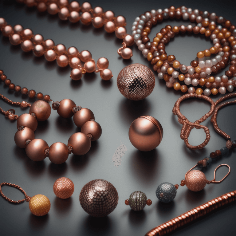 Exploring the Beauty of Copper Beads: A Comprehensive Guide to Types, Uses,  and Handmade Jewelry”, by Fashioncounty, Nov, 2023