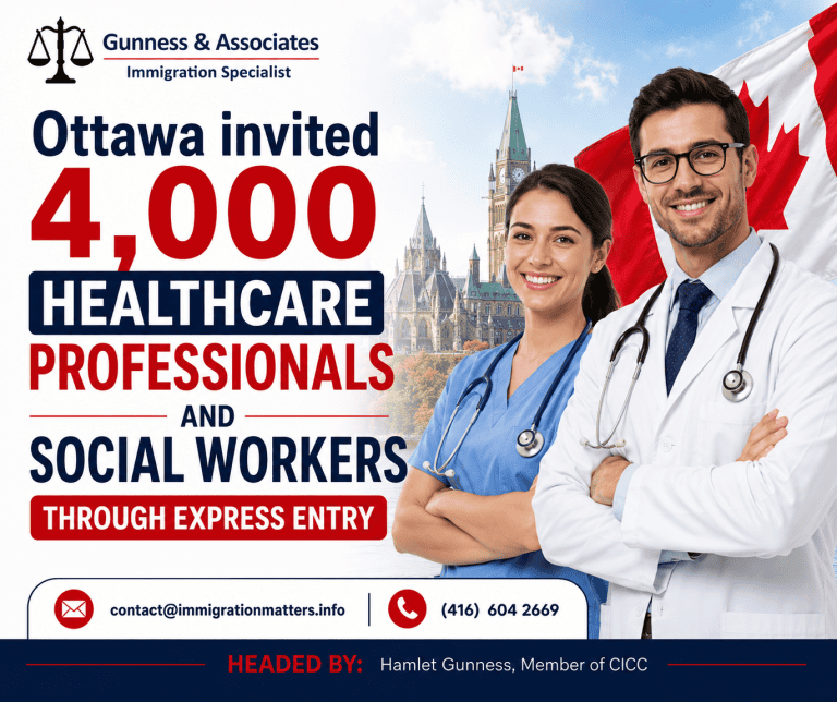 Ottawa Invited 4,000 Healthcare Professionals and Social Workers Through Express Entry for…