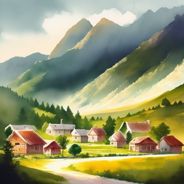 The Enchanted Forest. Once upon a time in a quaint little… by