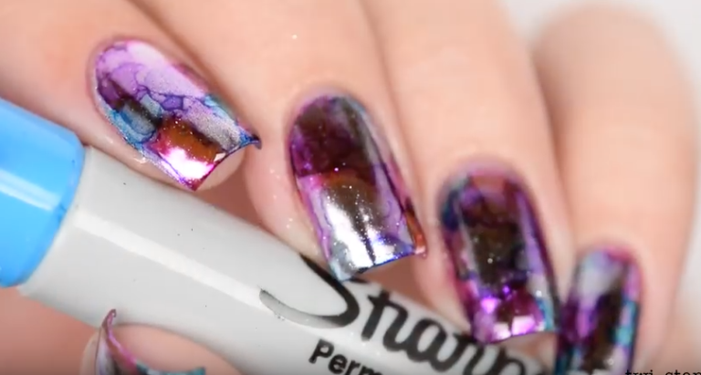 SHARE-WORTHY CHROME NAIL TUTORIAL, by Bloody-Fabulous