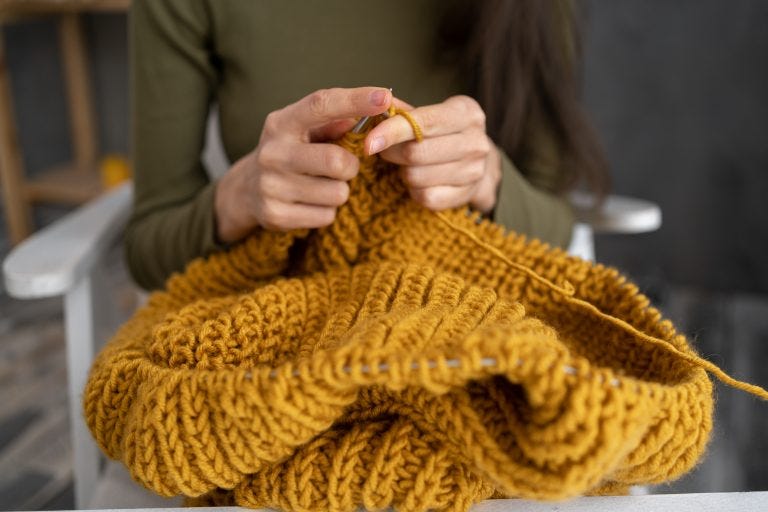 5 key mental health and wellbeing benefits to take up knitting and cro