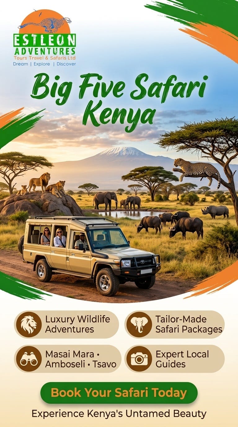 Big Five Safari Kenya: What Seeing All Five Actually Takes
