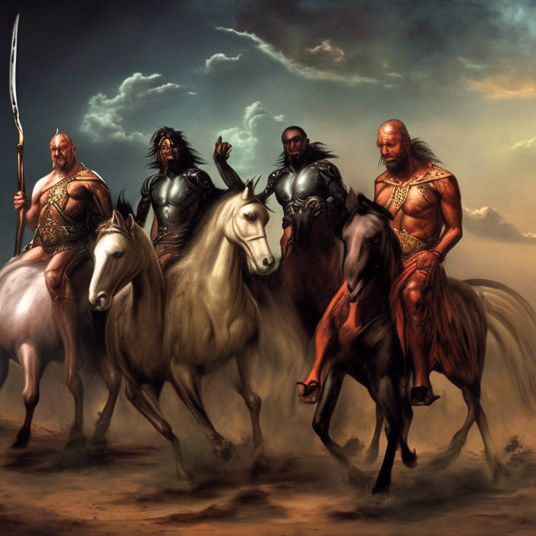 Four Horsemen Of The Apocalypse Names And Horses