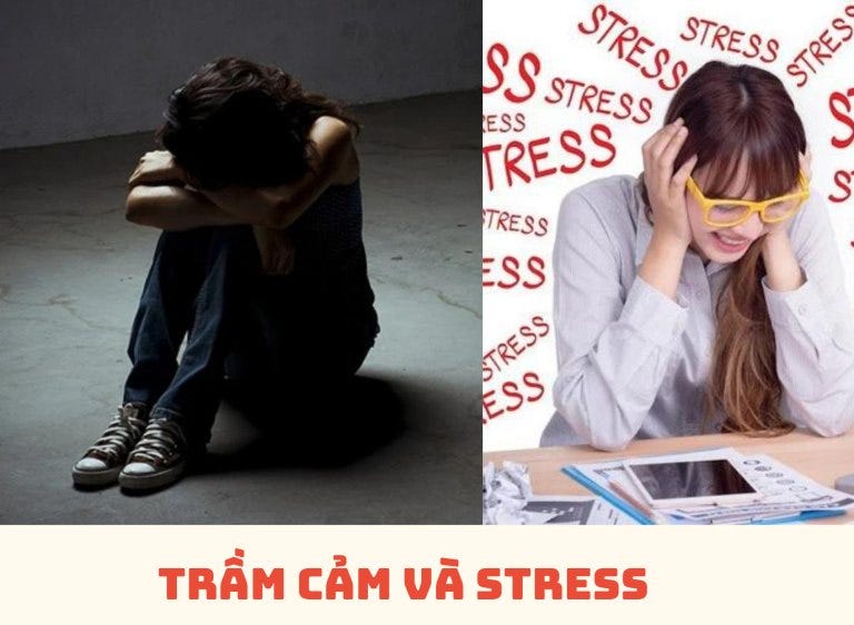 Trầm cảm và stress giống hay khác nhau? Mối liên hệ