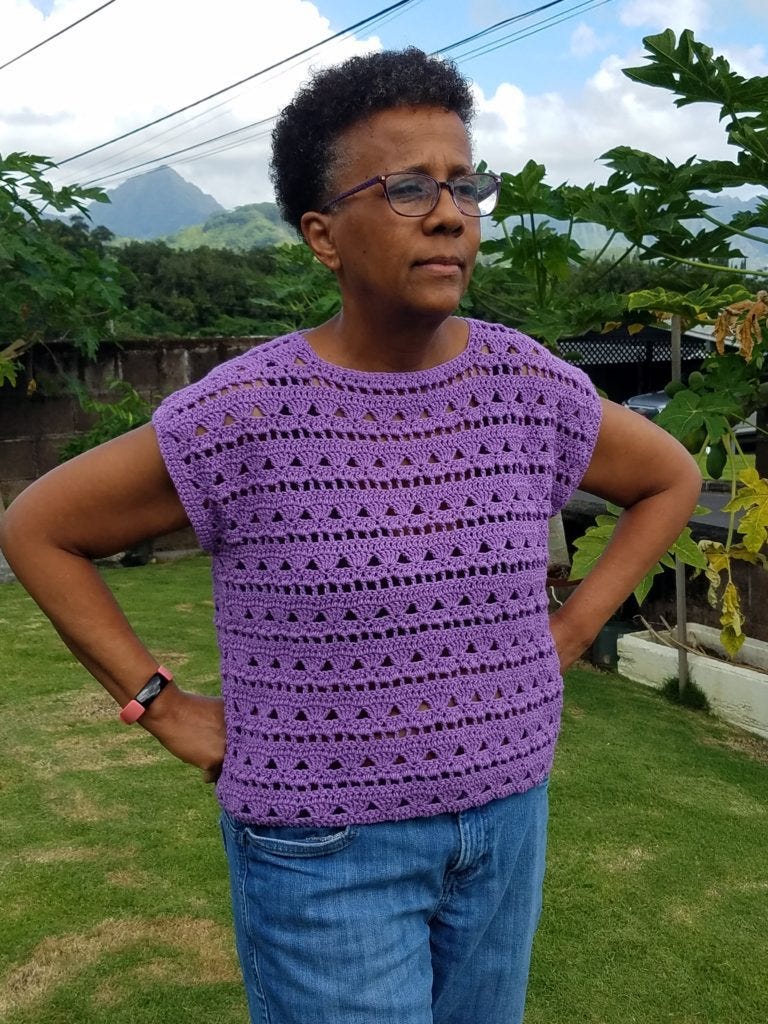 Make Multiple Crochet Tops from Two Simple Designs, by Patrice Walker, The DIY Diaries