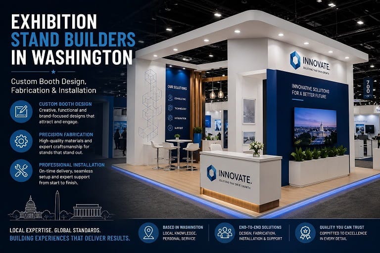 Exhibition Stand Builders in Washington — Custom Booth Design, Fabrication & Installation
