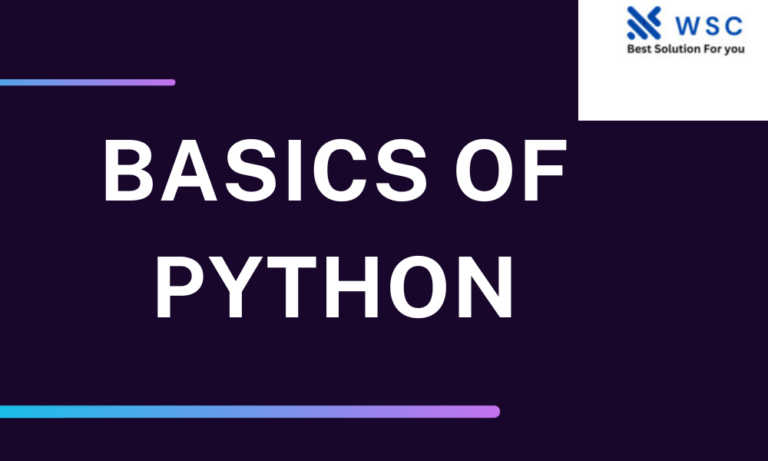 Basics of Python Python is an incredibly versatile and popular ...