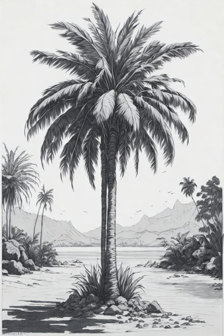 How to Create Stunning Palm Tree Drawings A StepbyStep Guide by