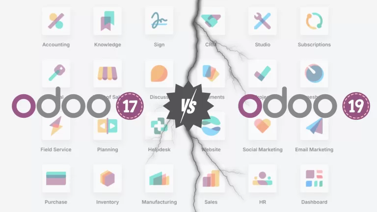 Odoo 17 vs Odoo 19: Should You Upgrade?